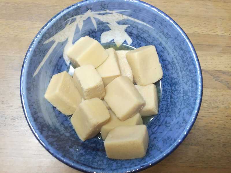 高野豆腐の煮物