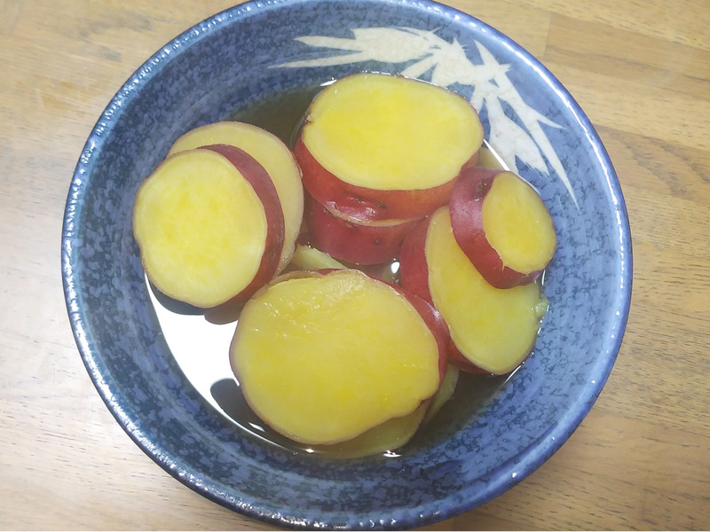 薩摩芋の甘煮�